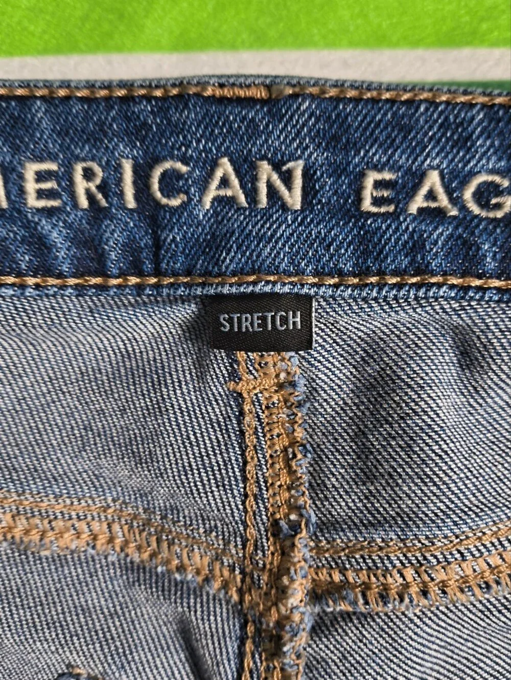 American Eagle Mom Short Women's 0 Distressed Denim Shorts Dark Wash AEO